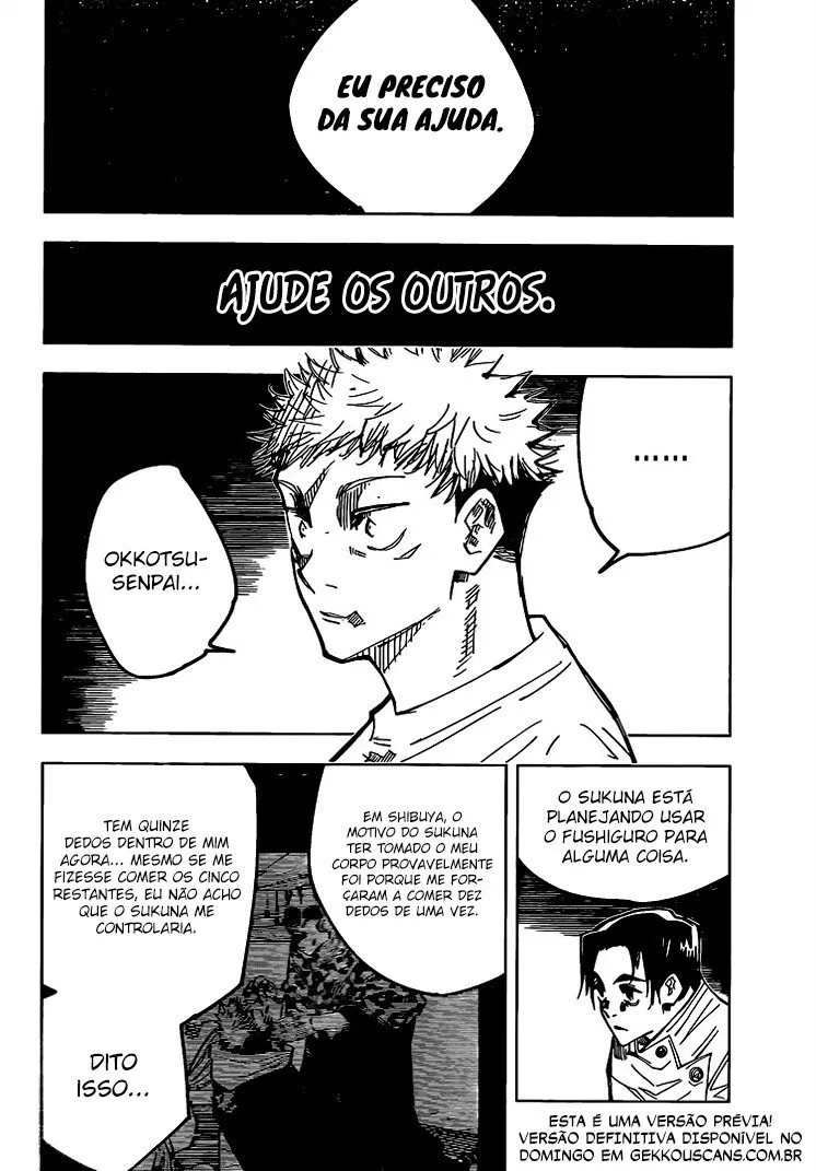 Jujutsu Kaisen — Cap. 144, pág. 3