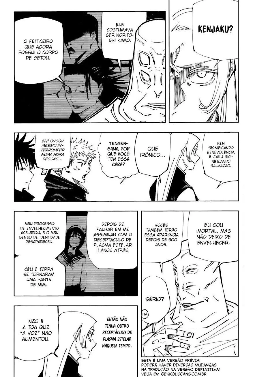 Jujutsu Kaisen — Cap. 145, pág. 3