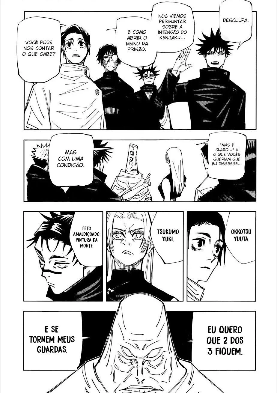 Jujutsu Kaisen — Cap. 145, pág. 4