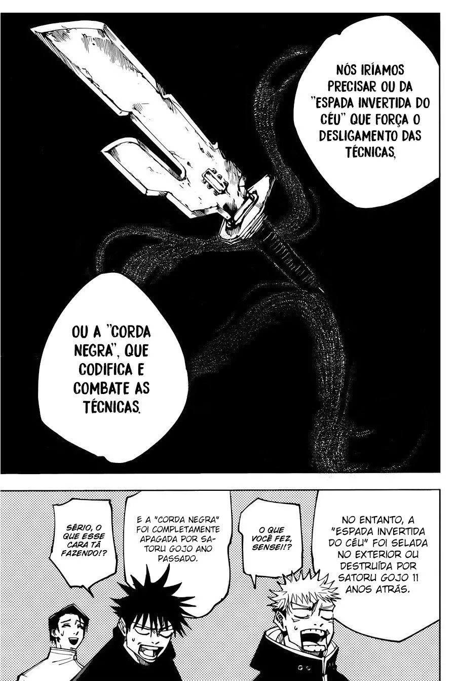 Jujutsu Kaisen — Cap. 145, pág. 18