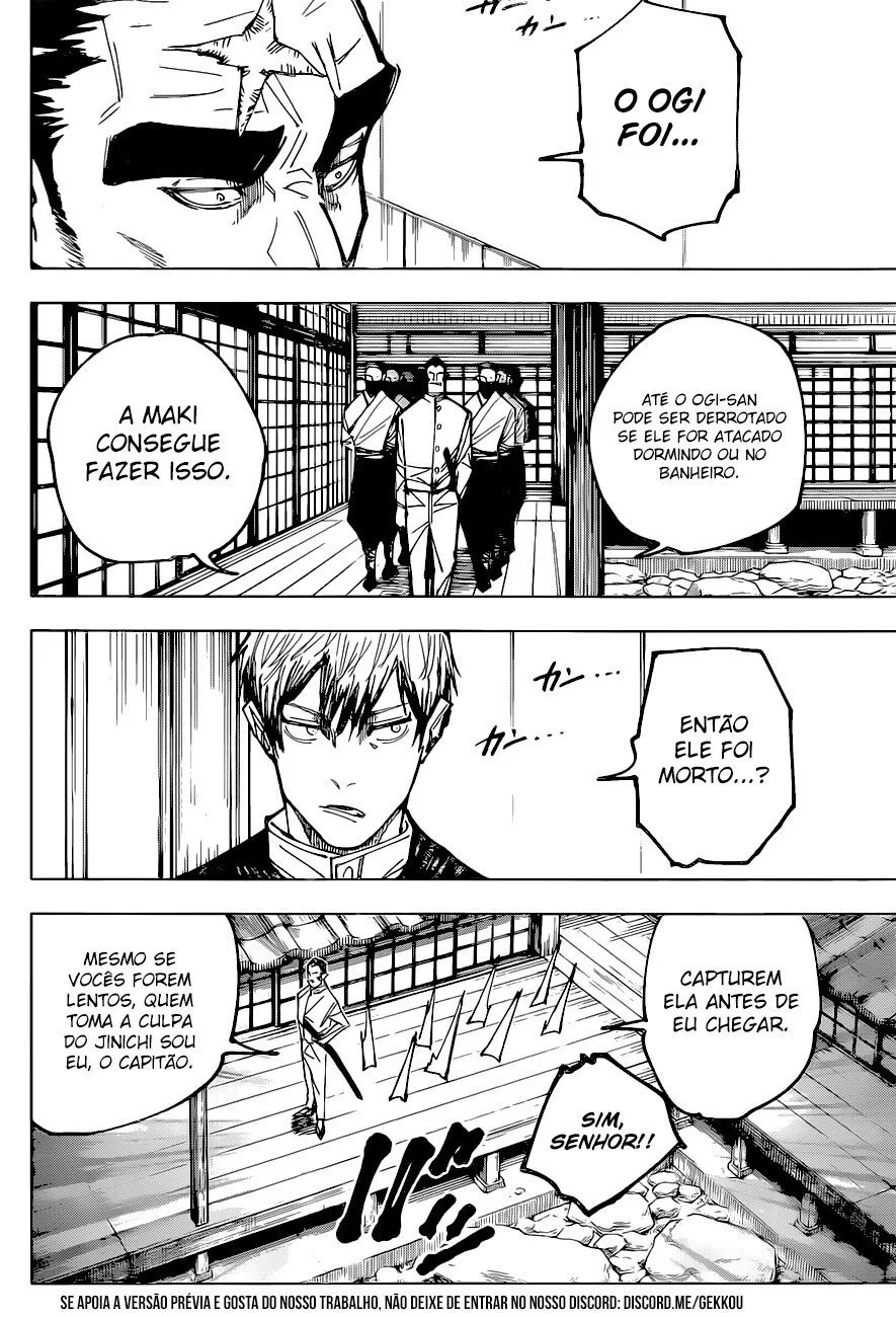 Jujutsu Kaisen — Cap. 150, pág. 6