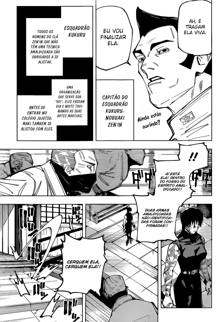 Jujutsu Kaisen — Cap. 150, pág. 7