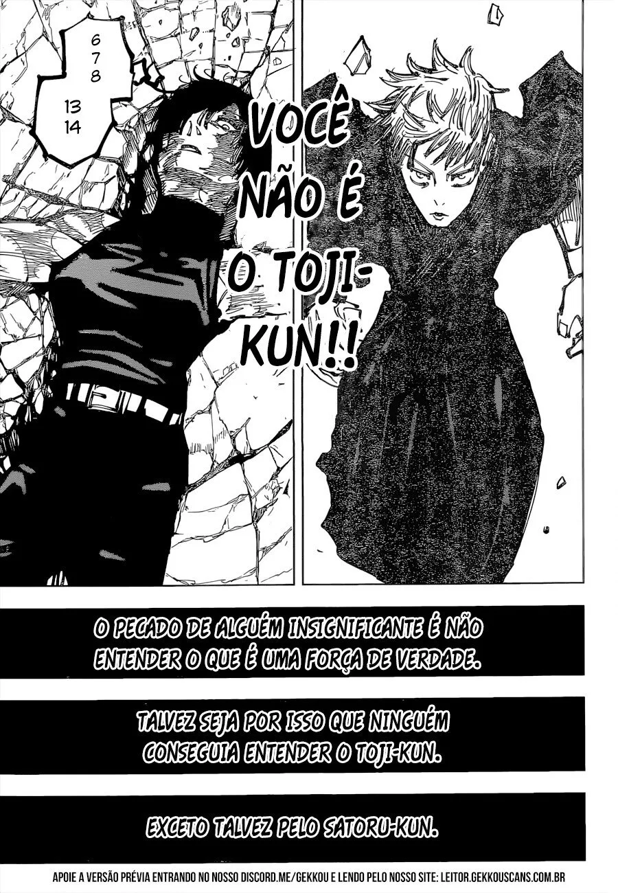 Jujutsu Kaisen — Cap. 151, pág. 7