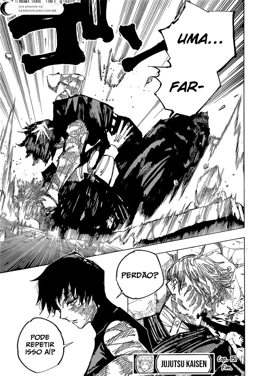 Jujutsu Kaisen — Cap. 151, pág. 17