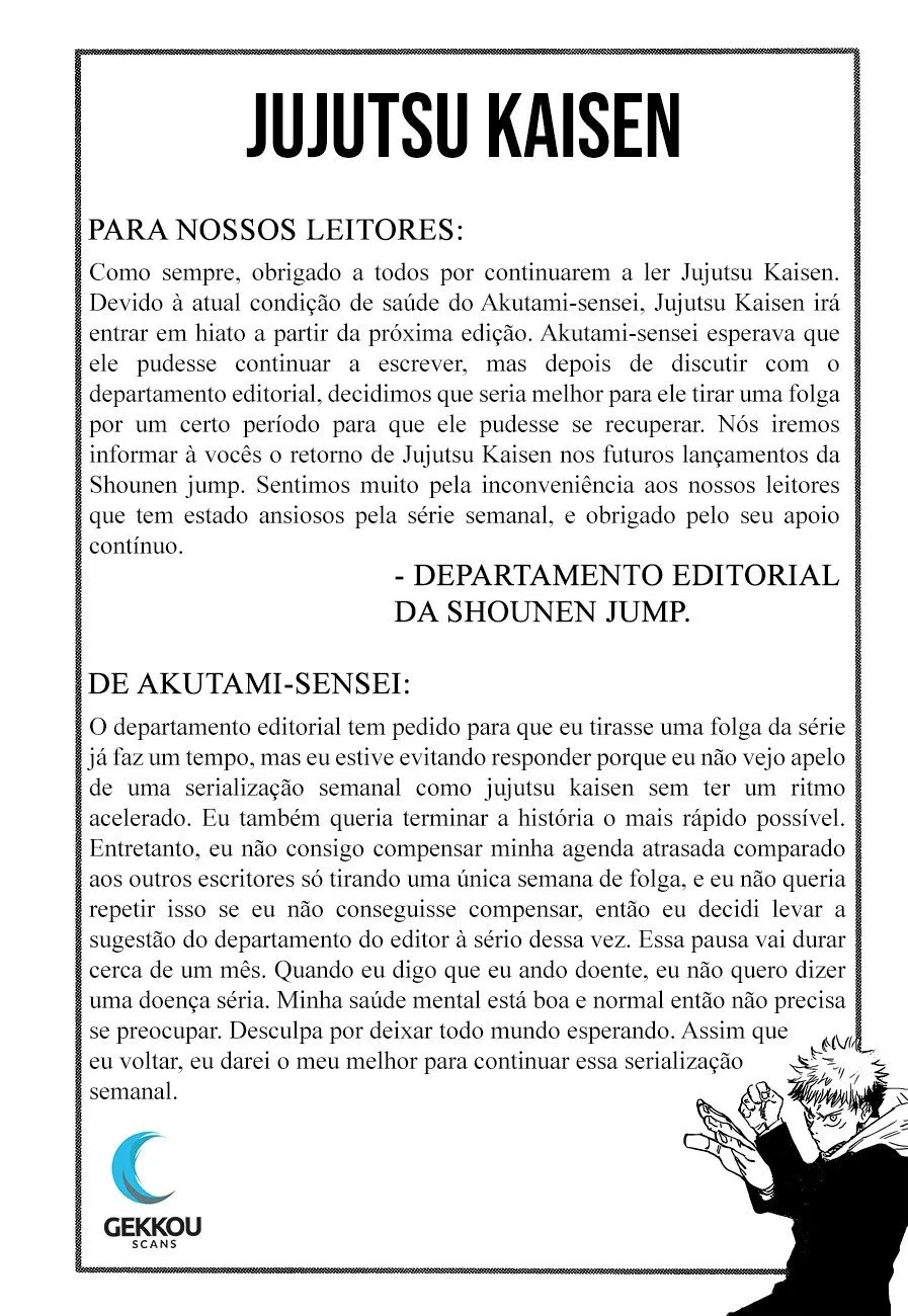Jujutsu Kaisen — Cap. 152, pág. 11