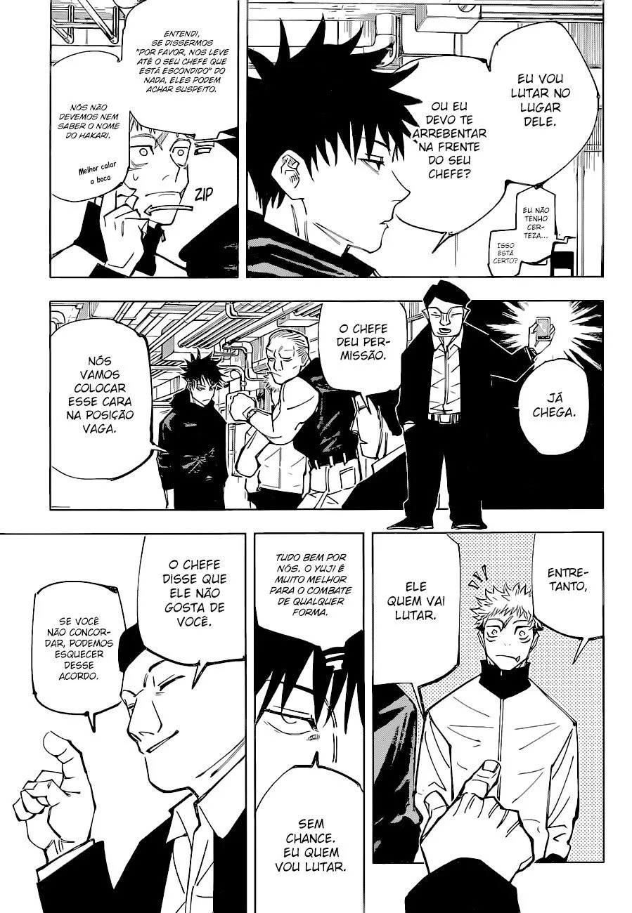 Jujutsu Kaisen — Cap. 153, pág. 7