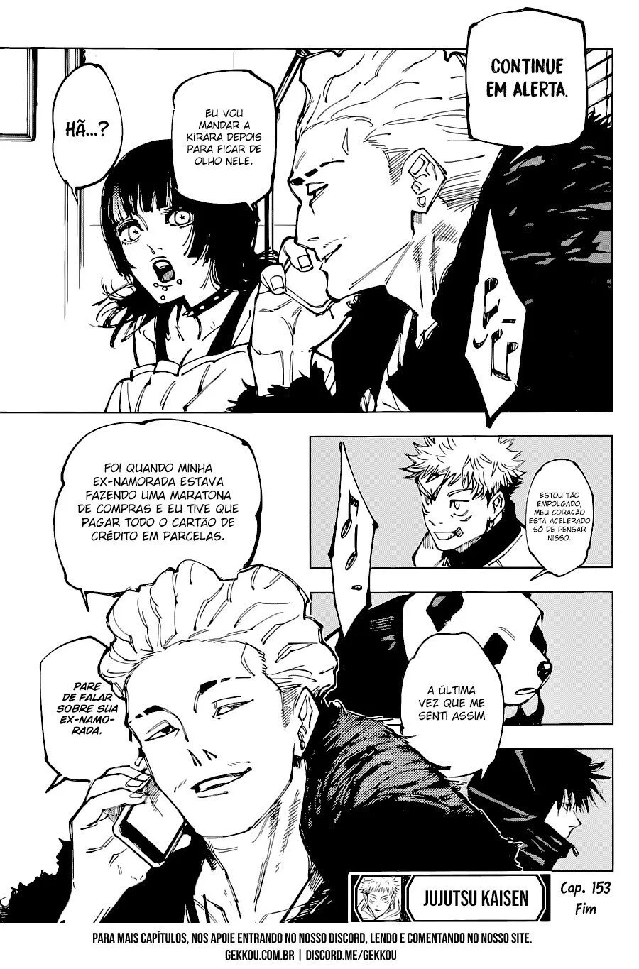 Jujutsu Kaisen — Cap. 153, pág. 20