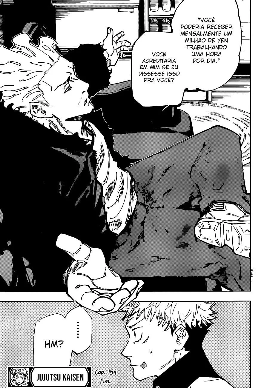 Jujutsu Kaisen — Cap. 154, pág. 20