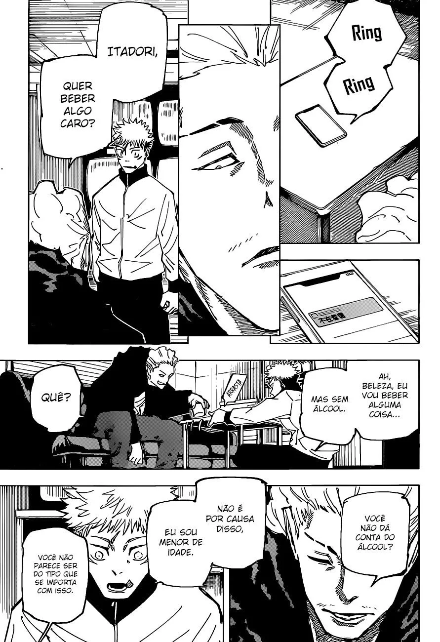 Jujutsu Kaisen — Cap. 155, pág. 8