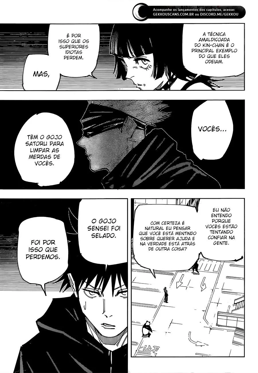 Jujutsu Kaisen — Cap. 155, pág. 18