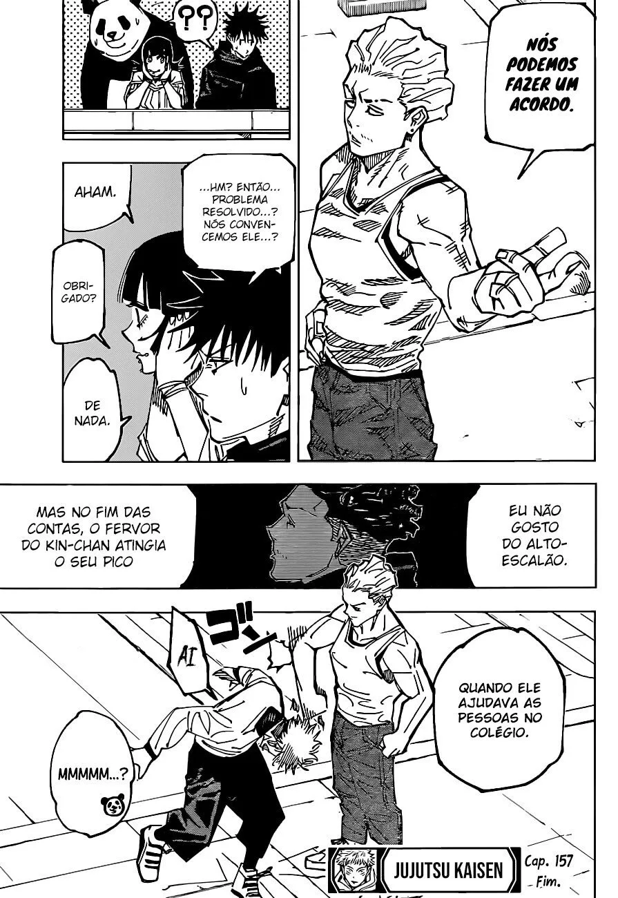 Jujutsu Kaisen — Cap. 157, pág. 19