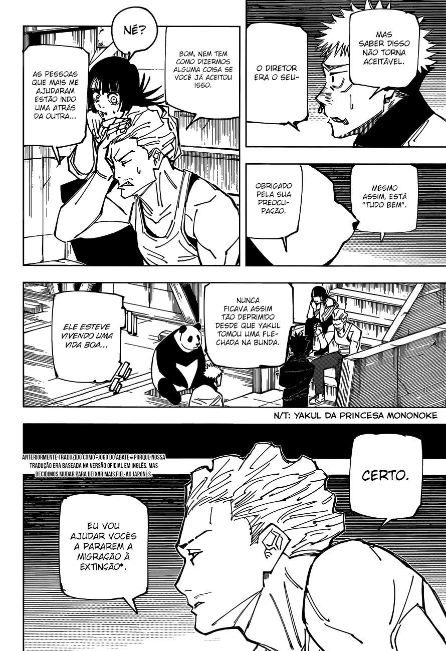 Jujutsu Kaisen — Cap. 158, pág. 4