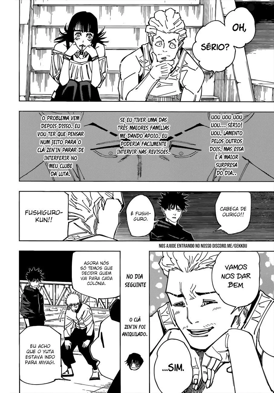 Jujutsu Kaisen — Cap. 158, pág. 6