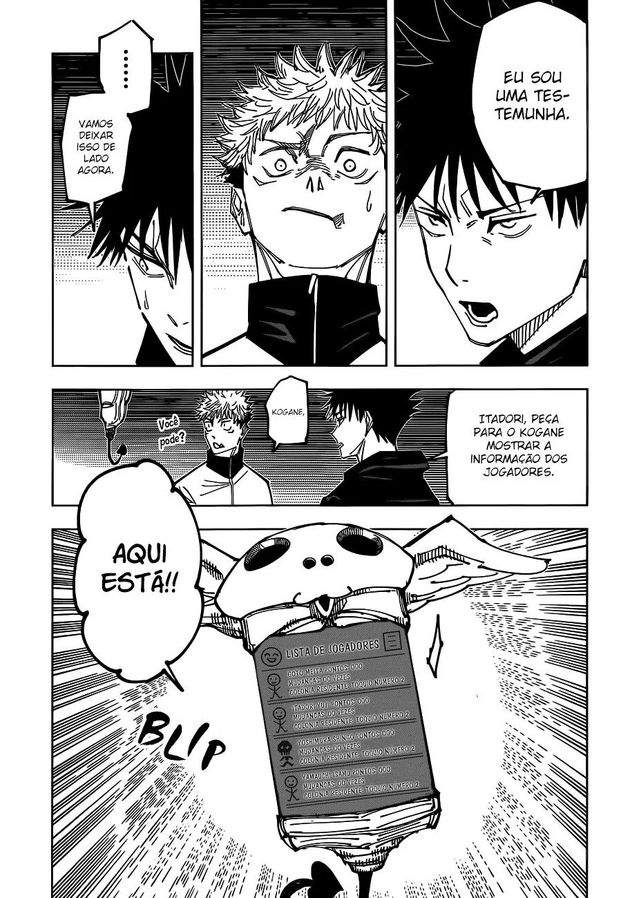 Jujutsu Kaisen — Cap. 158, pág. 15