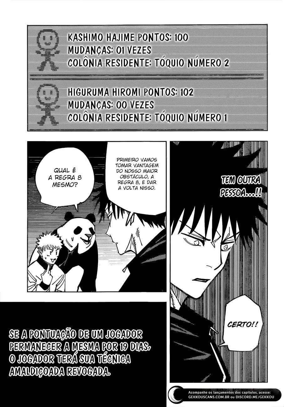 Jujutsu Kaisen — Cap. 158, pág. 19