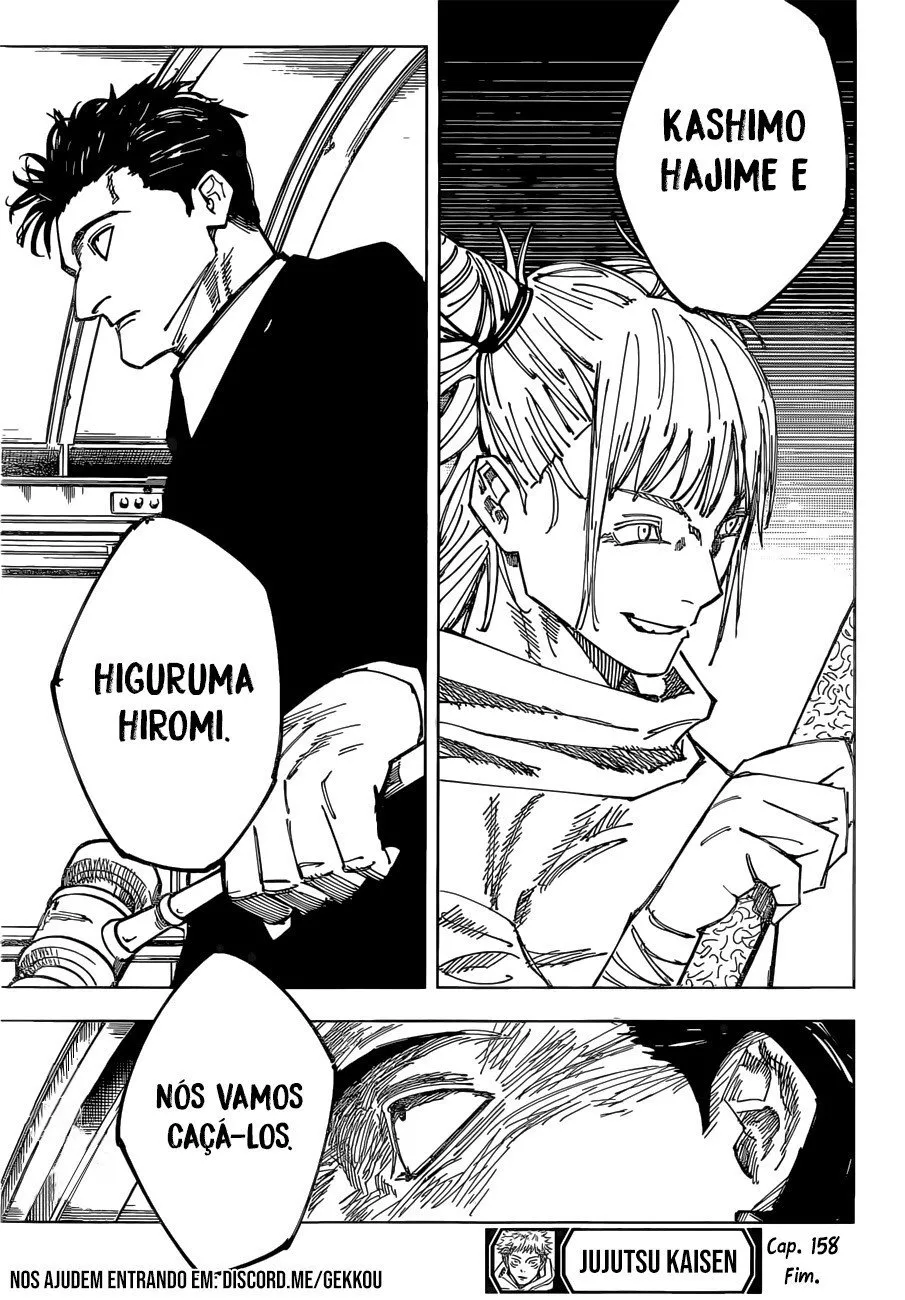 Jujutsu Kaisen — Cap. 158, pág. 21