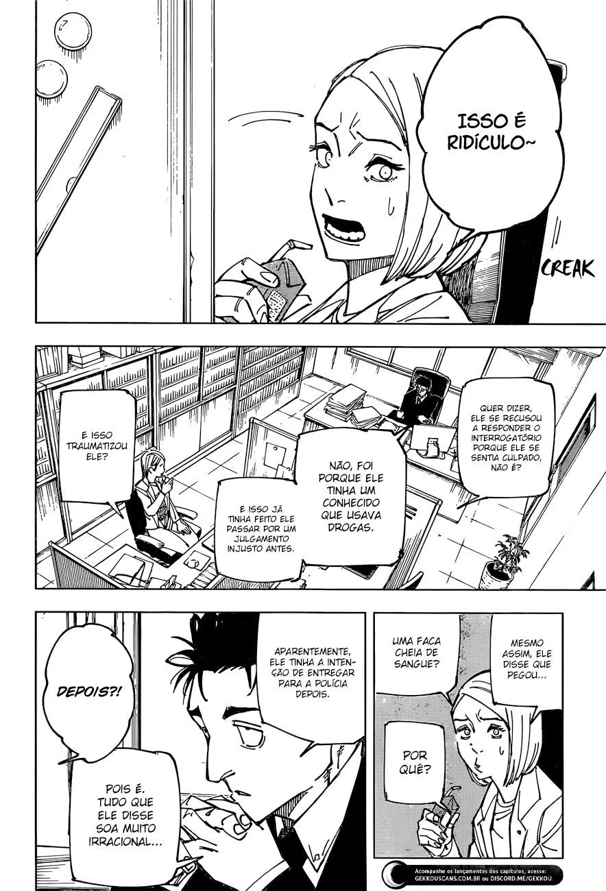 Jujutsu Kaisen — Cap. 159, pág. 6