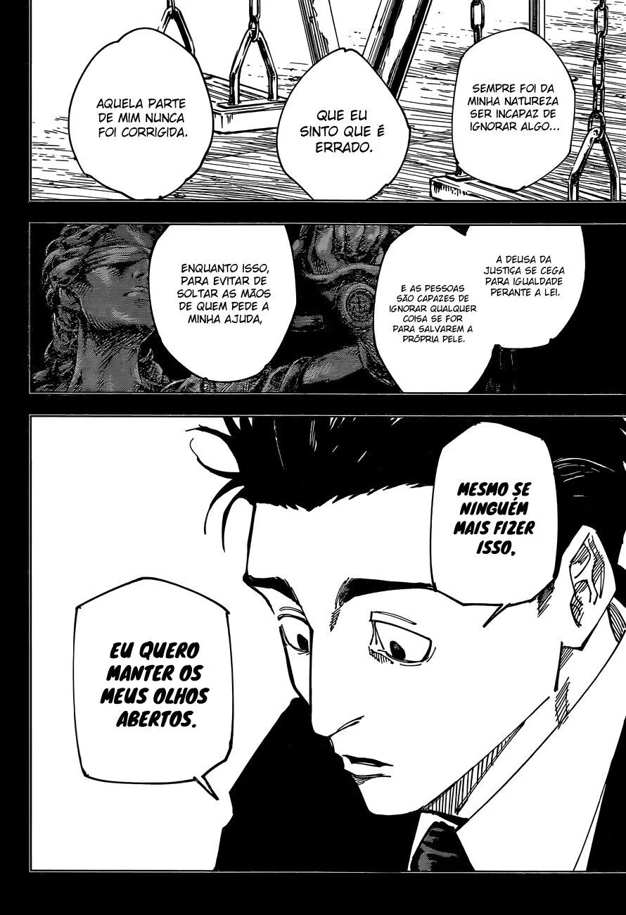 Jujutsu Kaisen — Cap. 159, pág. 18