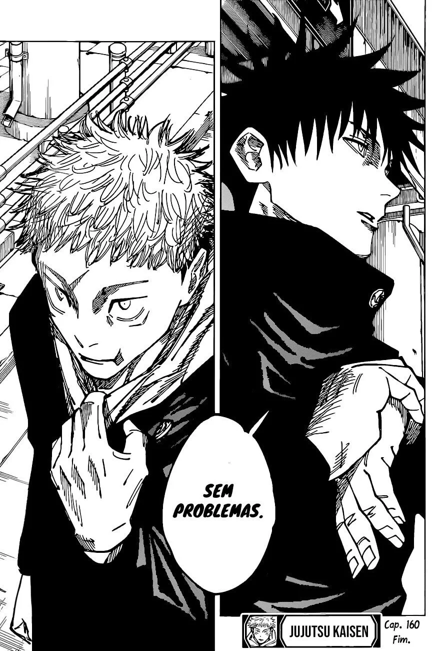 Jujutsu Kaisen — Cap. 160, pág. 18