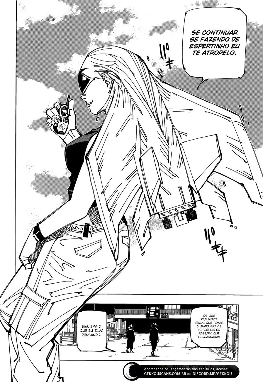 Jujutsu Kaisen — Cap. 161, pág. 3