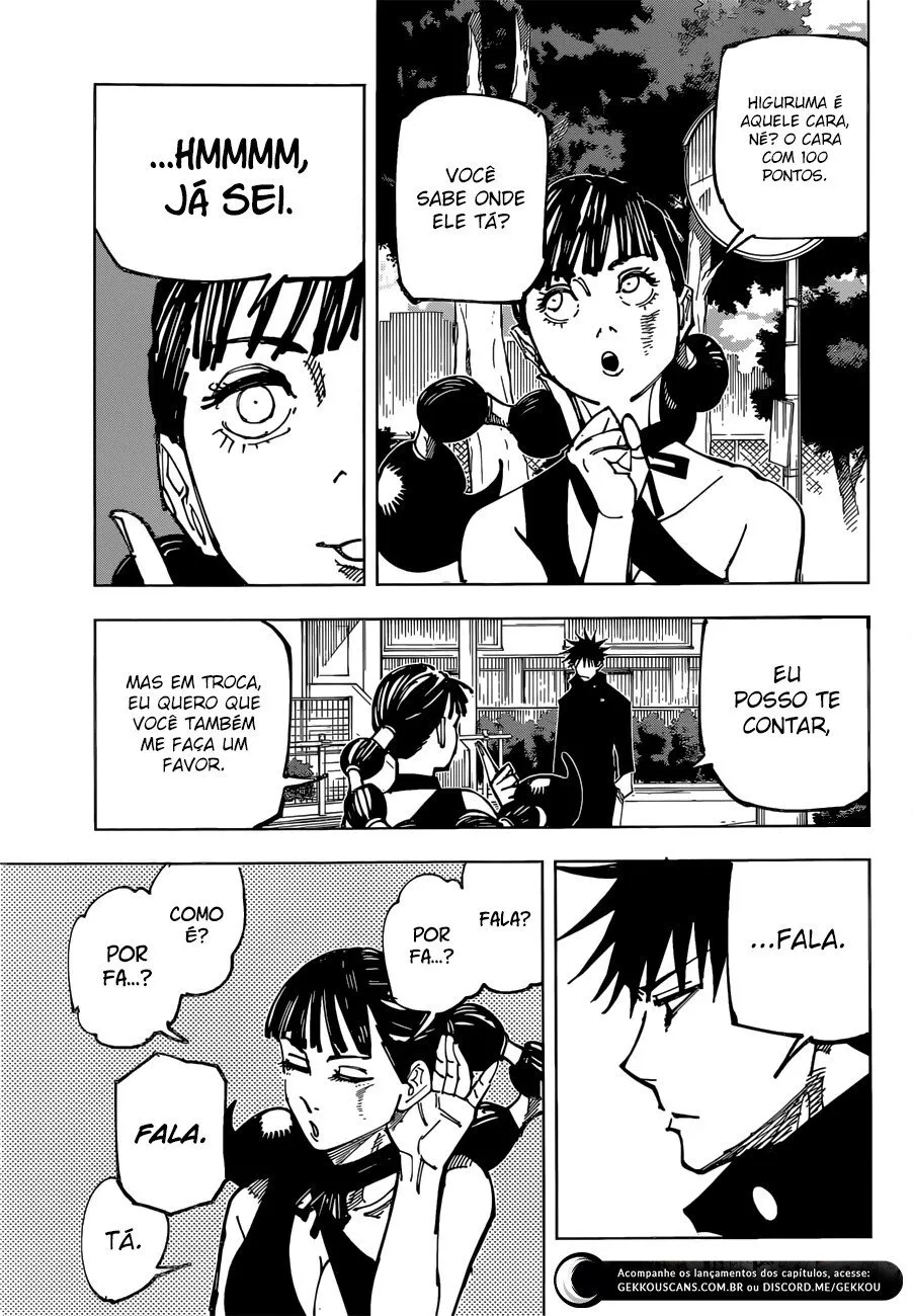 Jujutsu Kaisen — Cap. 161, pág. 17
