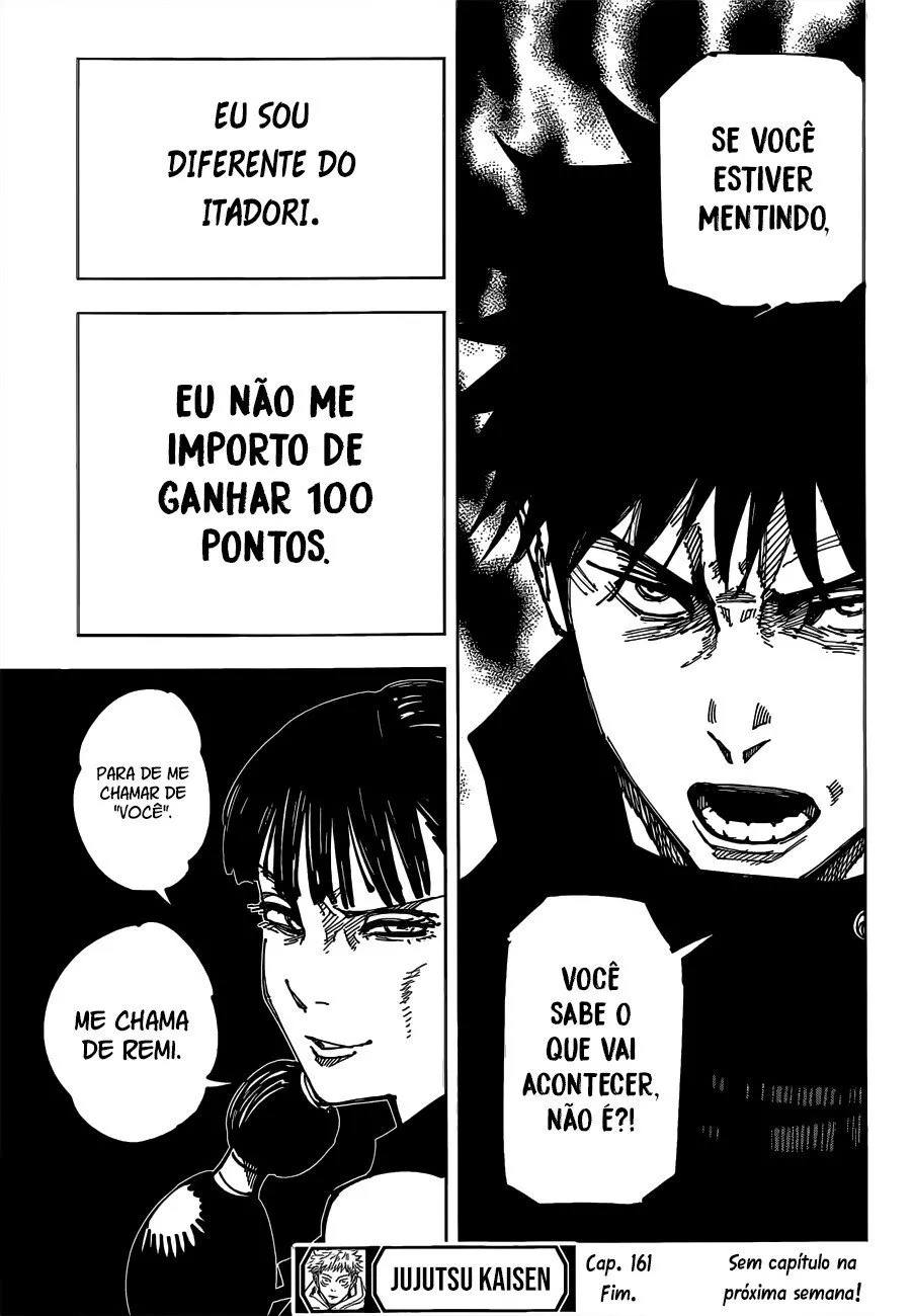 Jujutsu Kaisen — Cap. 161, pág. 19