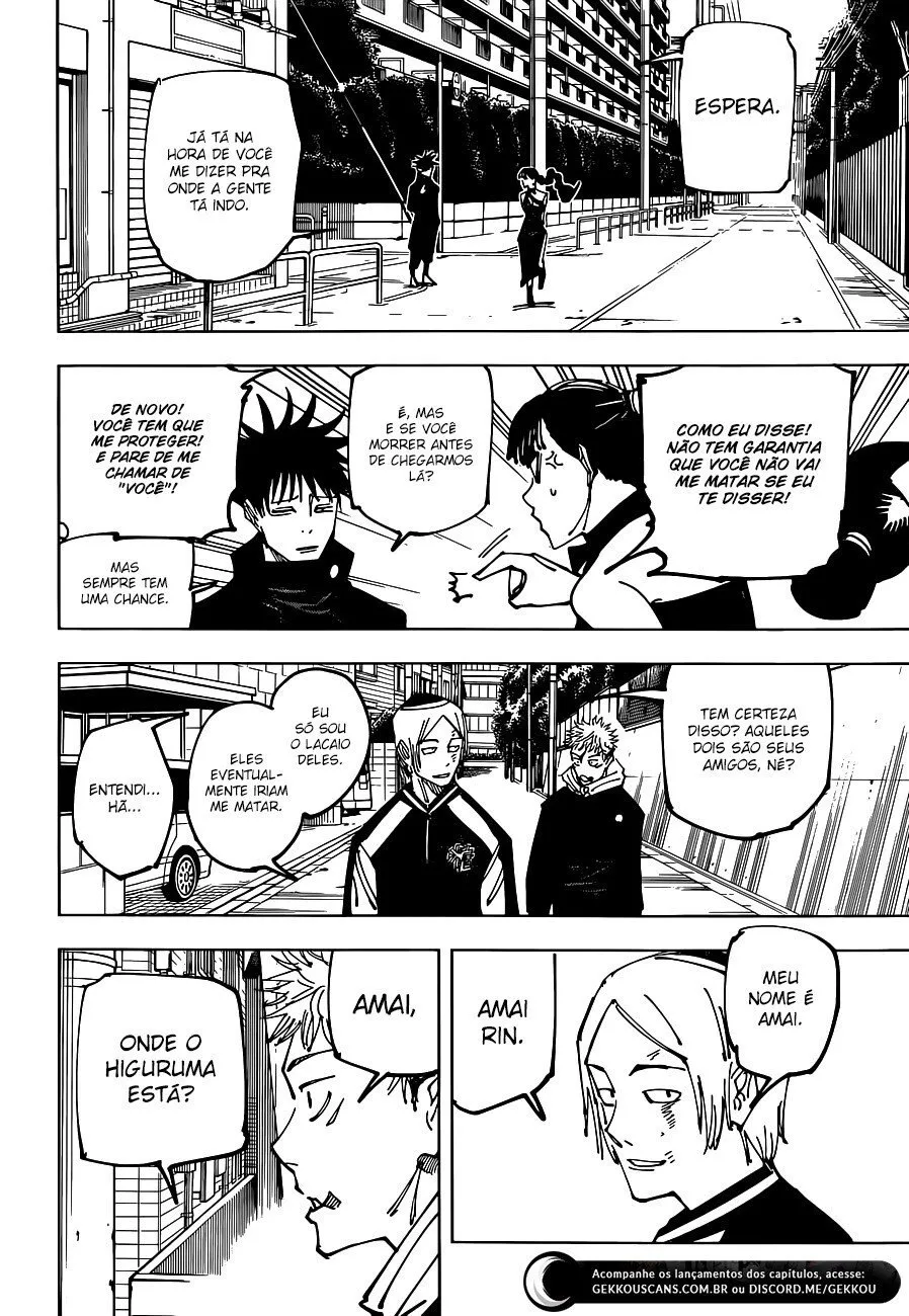 Jujutsu Kaisen — Cap. 162, pág. 17
