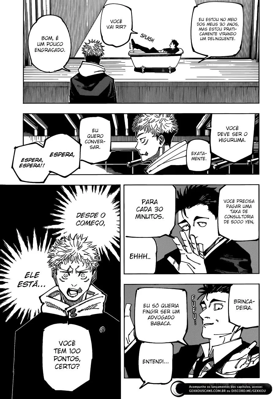 Jujutsu Kaisen — Cap. 163, pág. 17