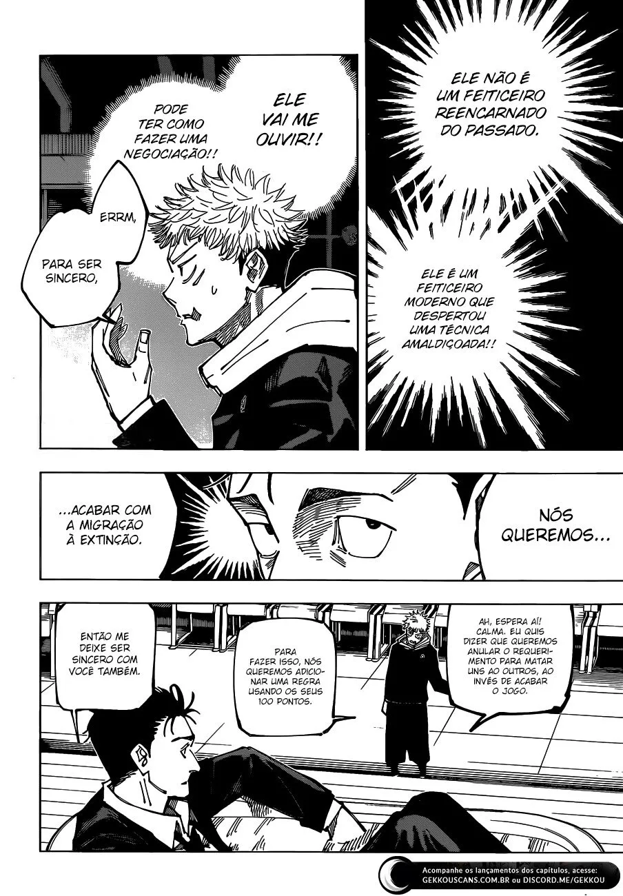 Jujutsu Kaisen — Cap. 163, pág. 18