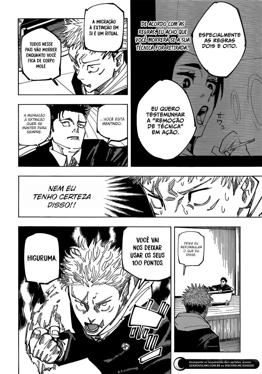 Jujutsu Kaisen — Cap. 163, pág. 20