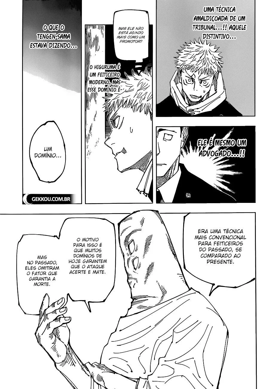 Jujutsu Kaisen — Cap. 164, pág. 7