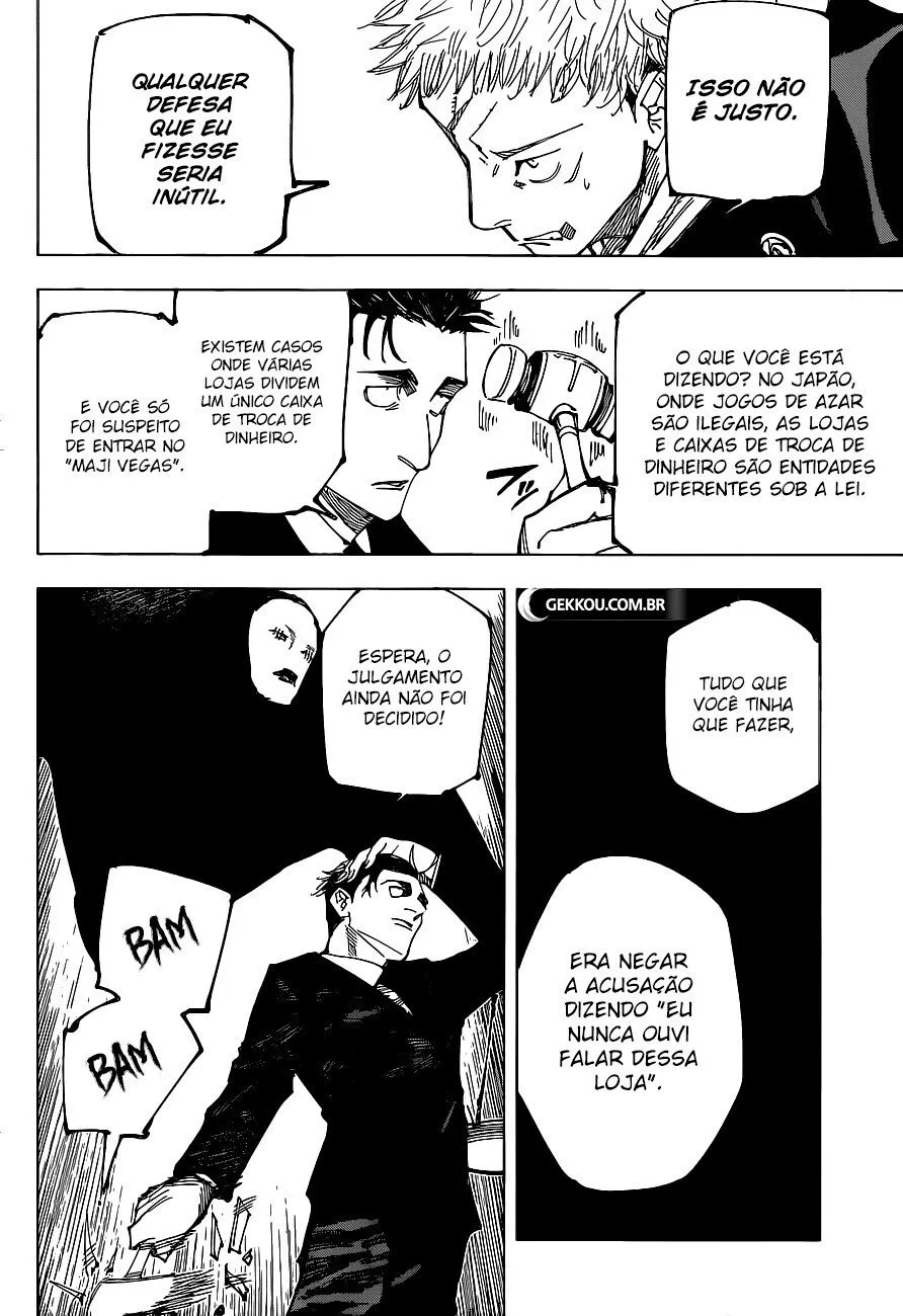 Jujutsu Kaisen — Cap. 164, pág. 14