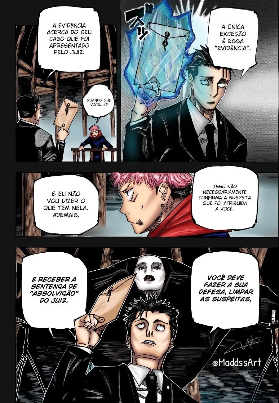 Jujutsu Kaisen — Cap. 164, pág. 20