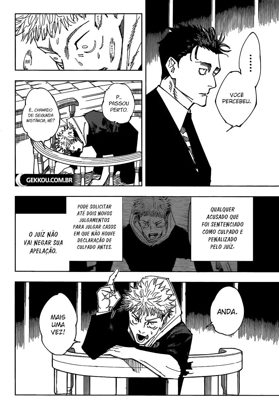 Jujutsu Kaisen — Cap. 165, pág. 18