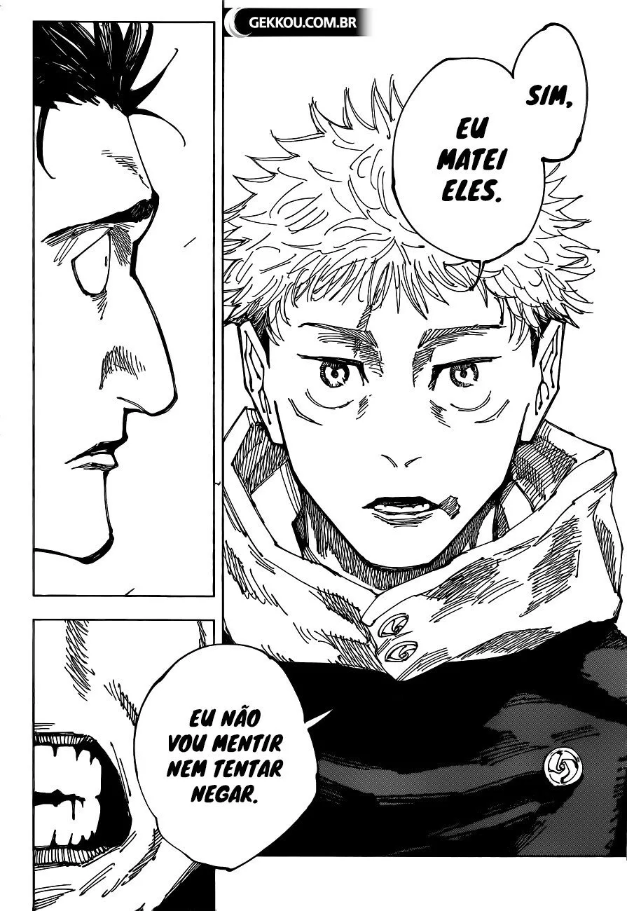 Jujutsu Kaisen — Cap. 165, pág. 20