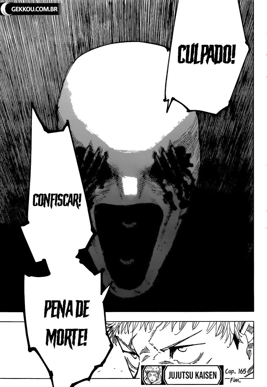 Jujutsu Kaisen — Cap. 165, pág. 21