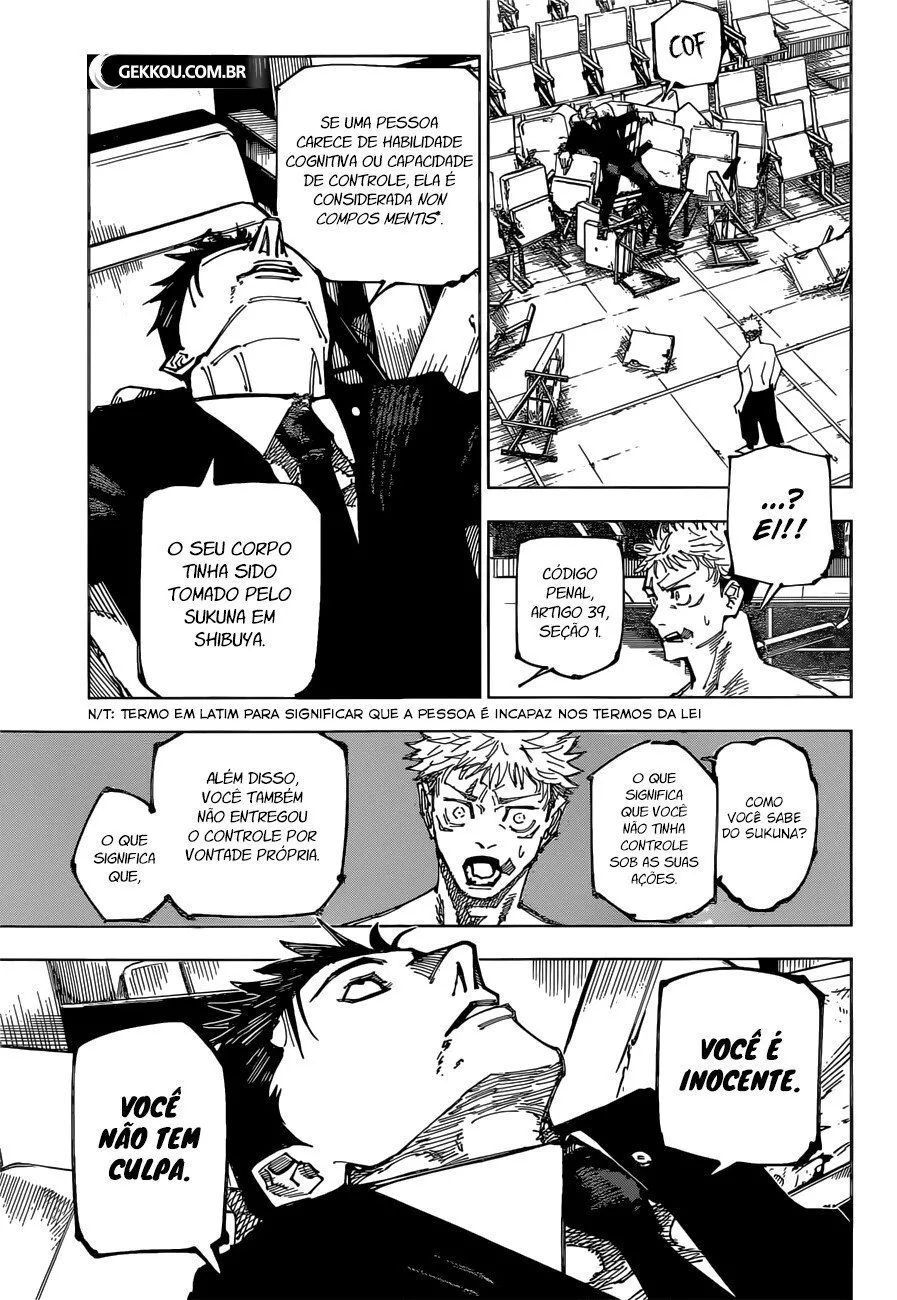 Jujutsu Kaisen — Cap. 166, pág. 16