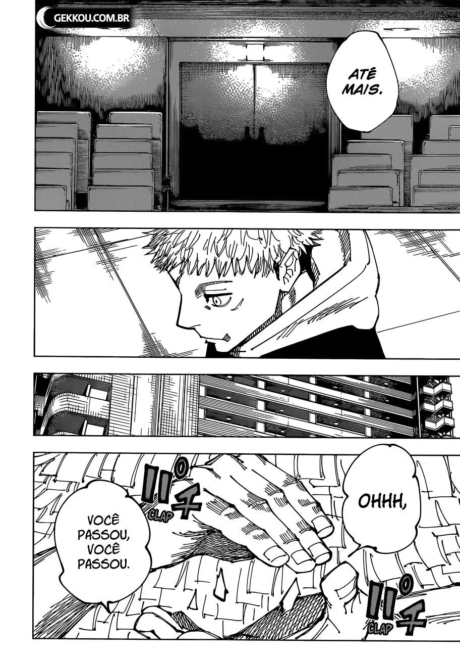 Jujutsu Kaisen — Cap. 167, pág. 6