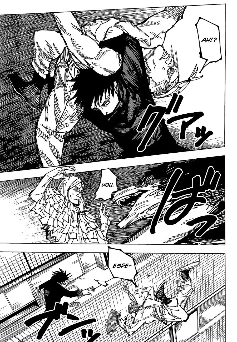 Jujutsu Kaisen — Cap. 167, pág. 17