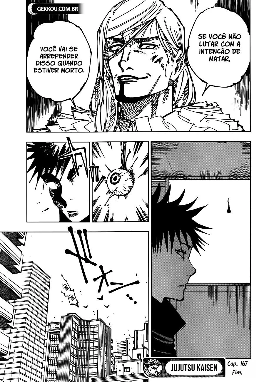 Jujutsu Kaisen — Cap. 167, pág. 21