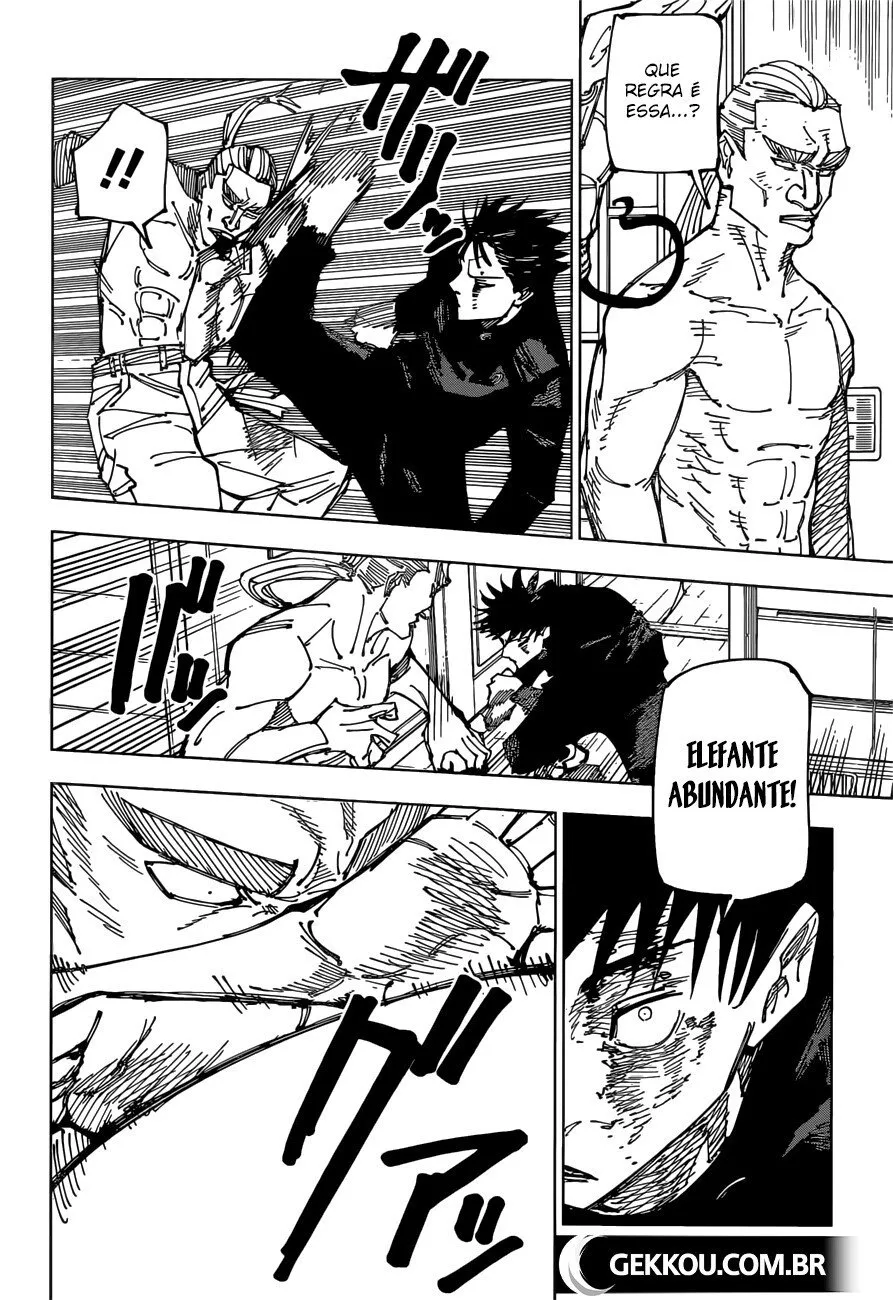 Jujutsu Kaisen — Cap. 168, pág. 17