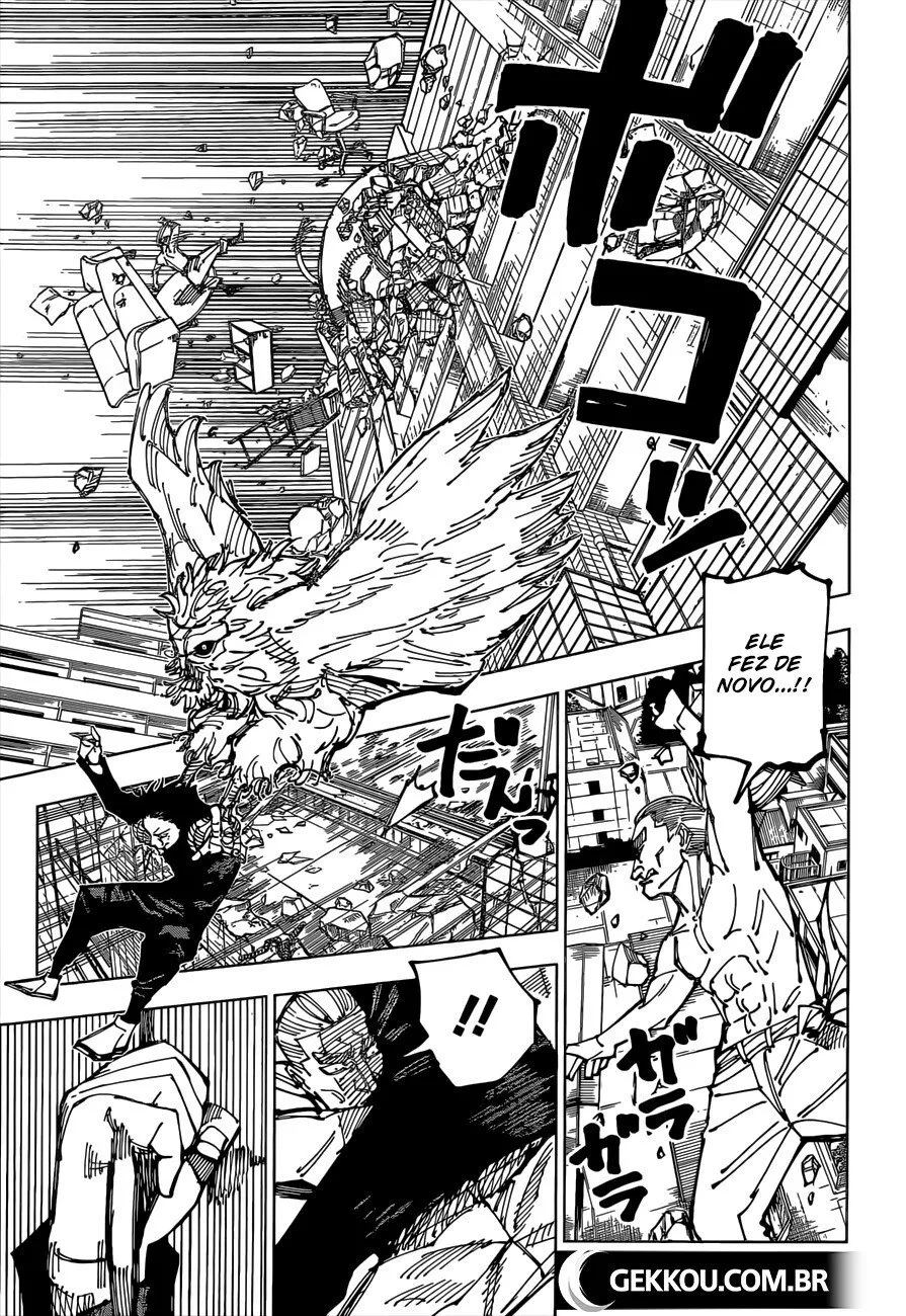 Jujutsu Kaisen — Cap. 168, pág. 18