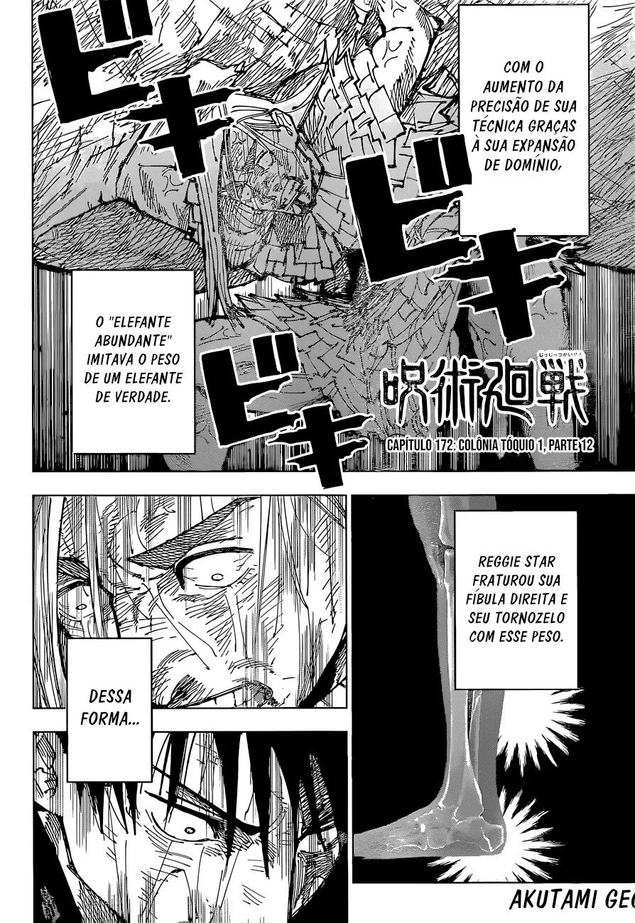 Jujutsu Kaisen — Cap. 172, pág. 4