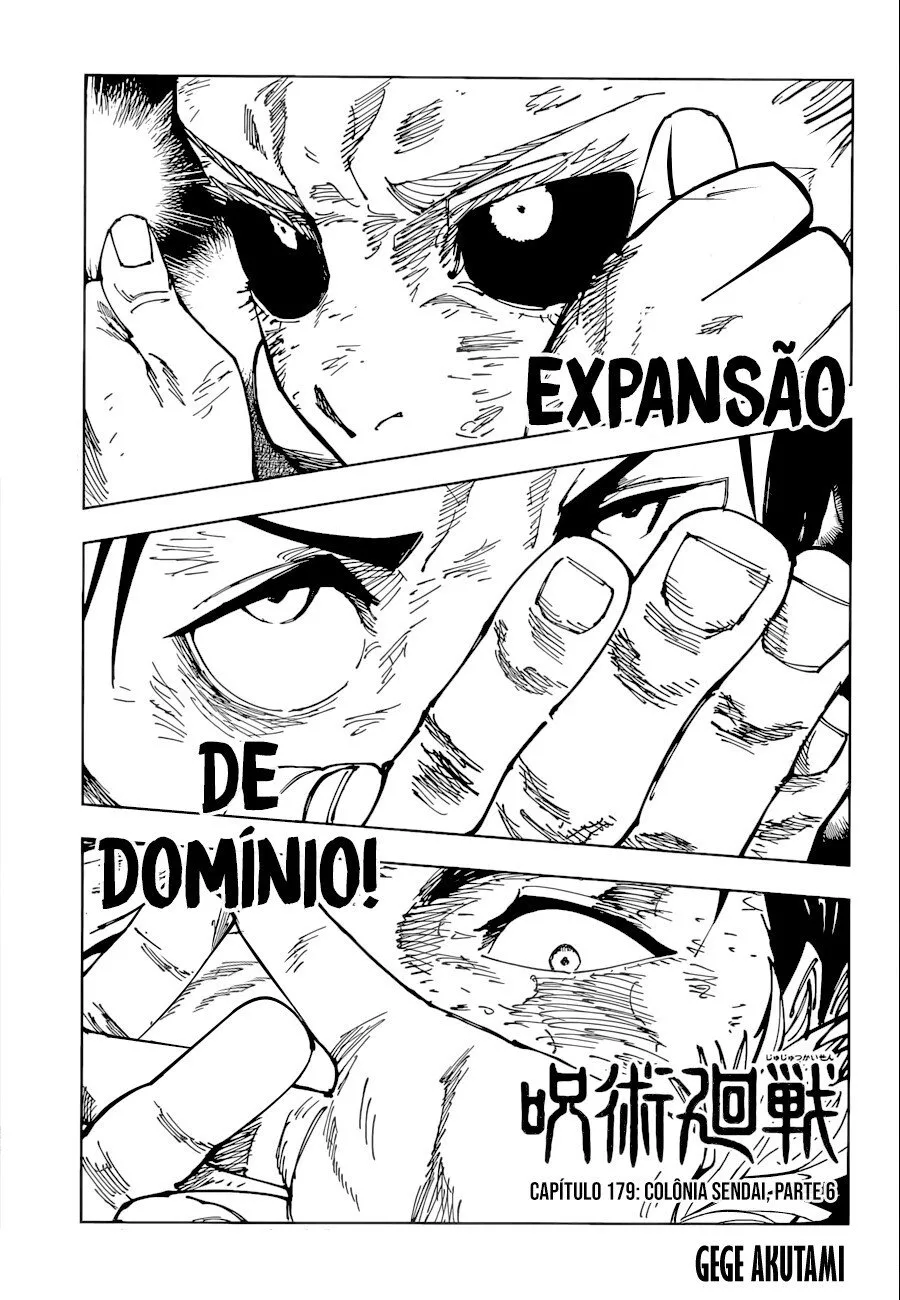 Jujutsu Kaisen — Cap. 179, pág. 3