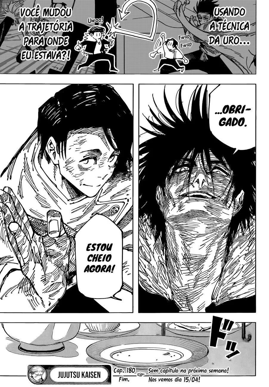 Jujutsu Kaisen — Cap. 180, pág. 18