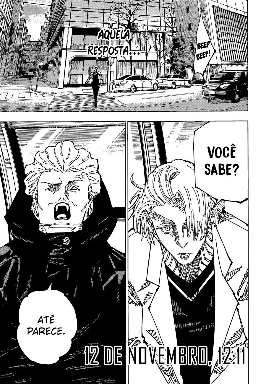 Jujutsu Kaisen — Cap. 181, pág. 18
