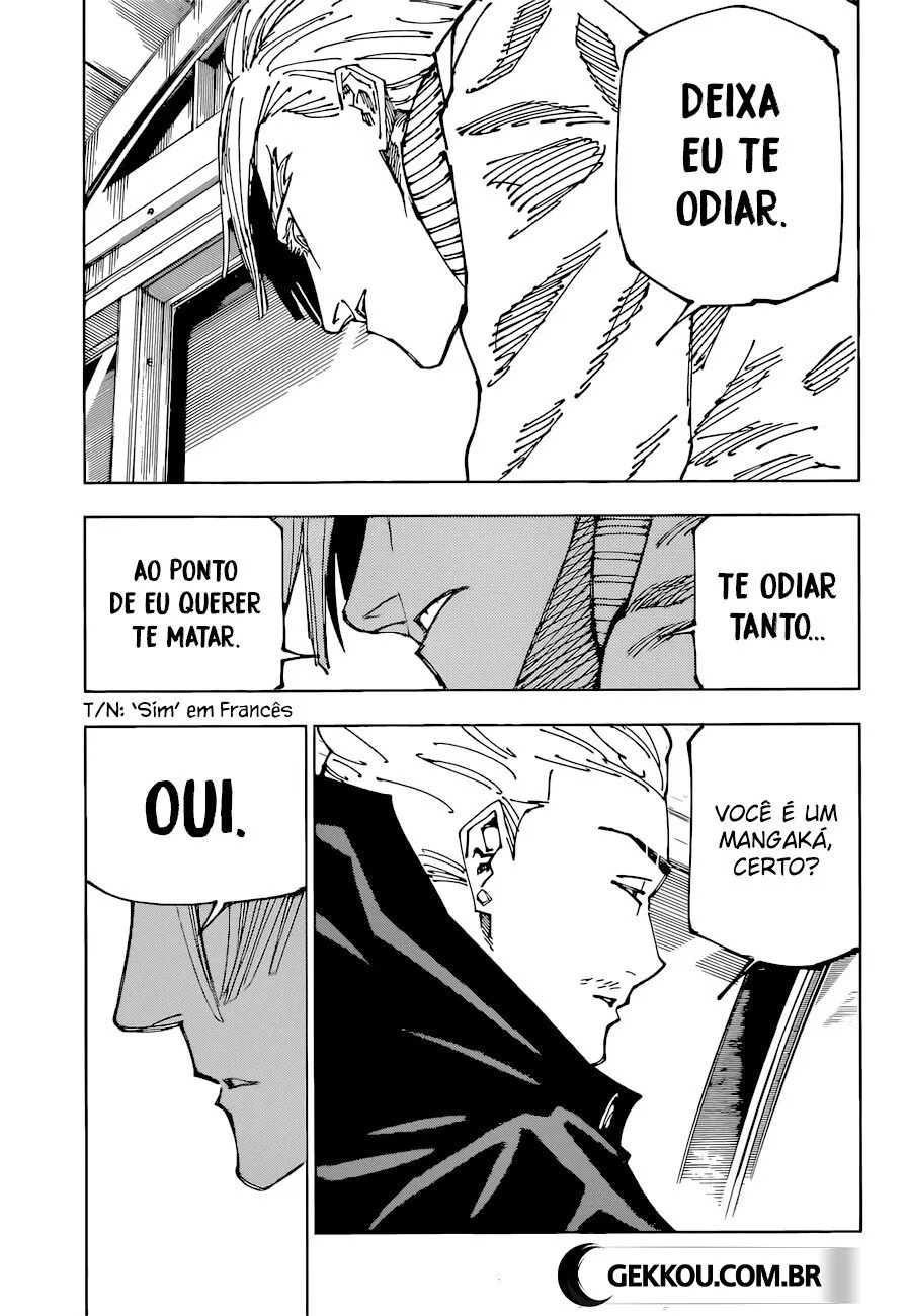 Jujutsu Kaisen — Cap. 181, pág. 22