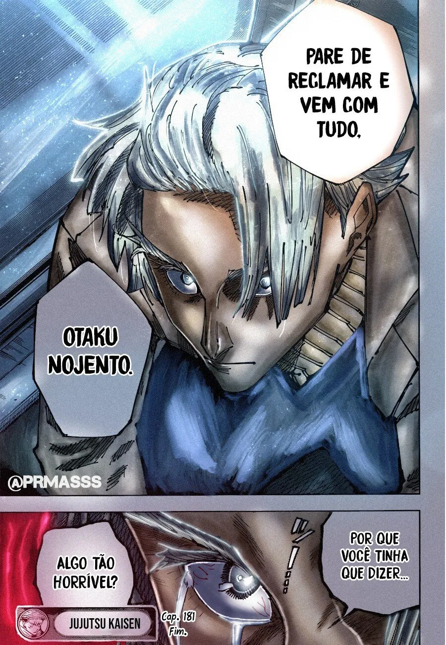 Jujutsu Kaisen — Cap. 181, pág. 27