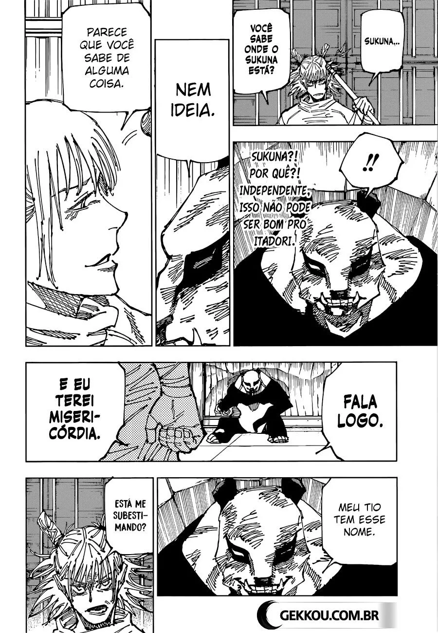 Jujutsu Kaisen — Cap. 184, pág. 16