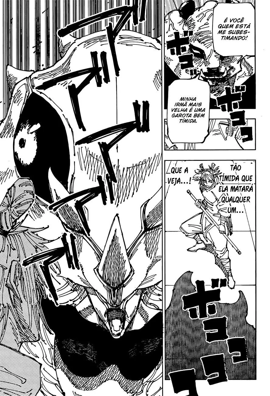 Jujutsu Kaisen — Cap. 184, pág. 17